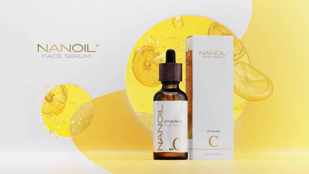 beste ansiktsserum med vitamin C Nanoil