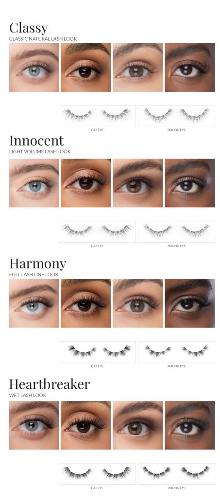 nanolash Falske øyevipper uten lim