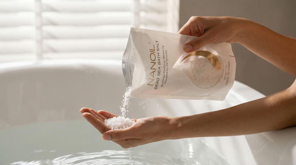 nanoil badesalt fra det døde hav